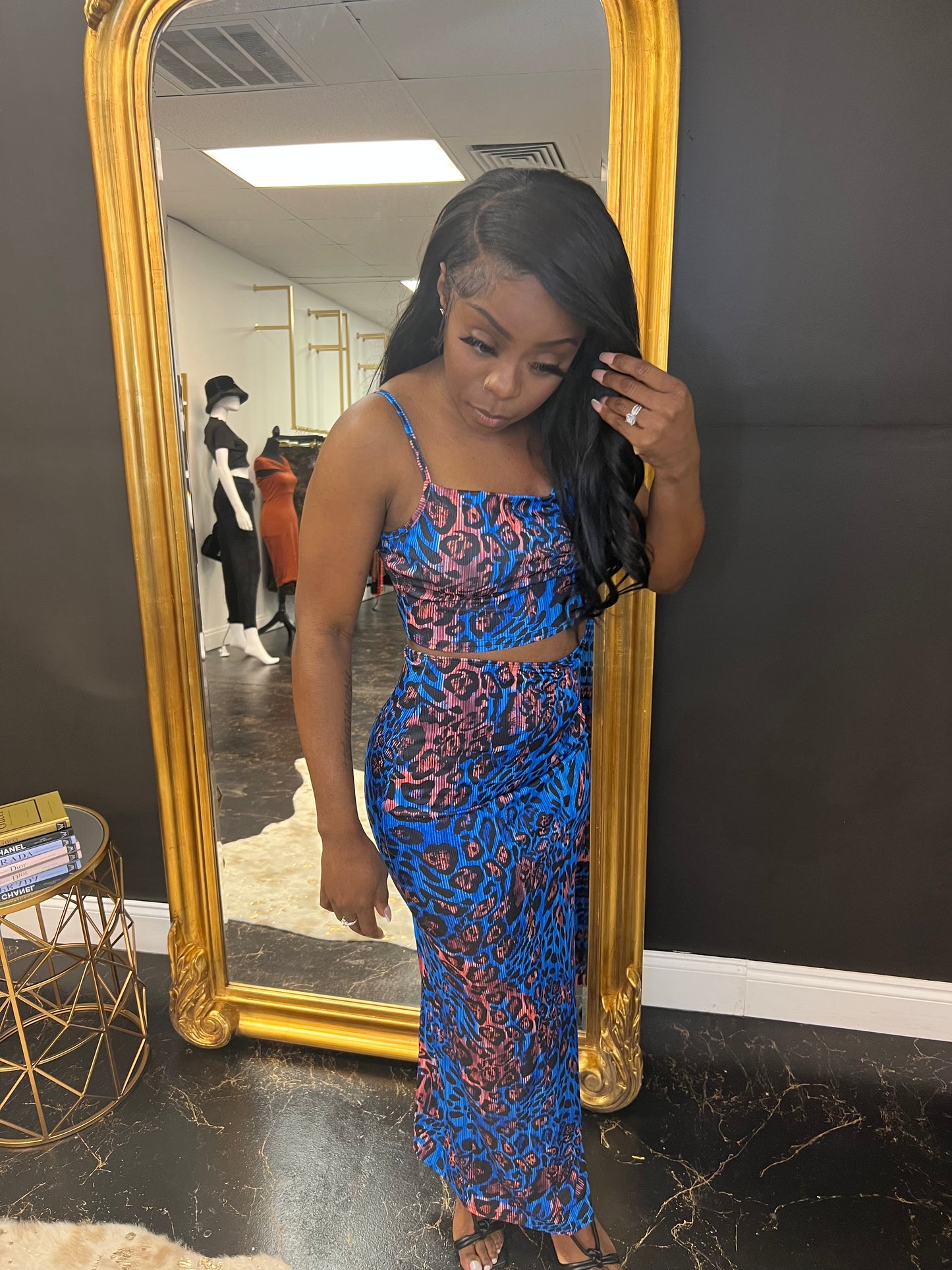 Leo Blue 2pc Set