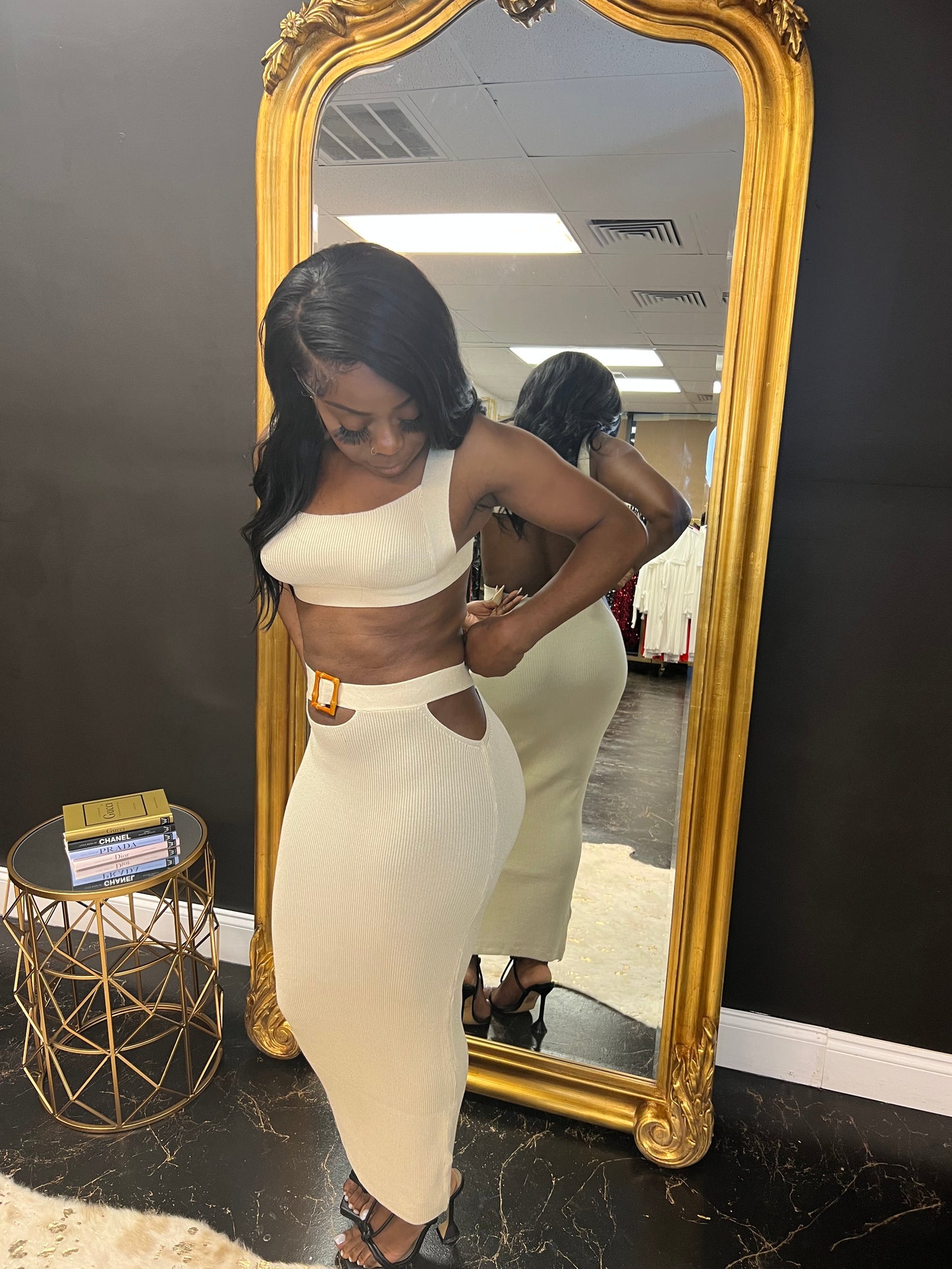 Tia 2pc Set (Creme)