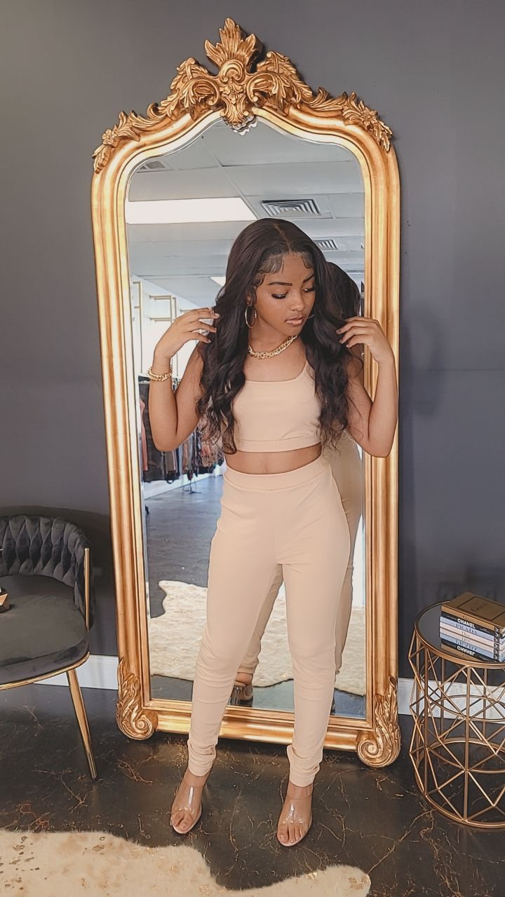 Taleah 2pc Set (Creme)