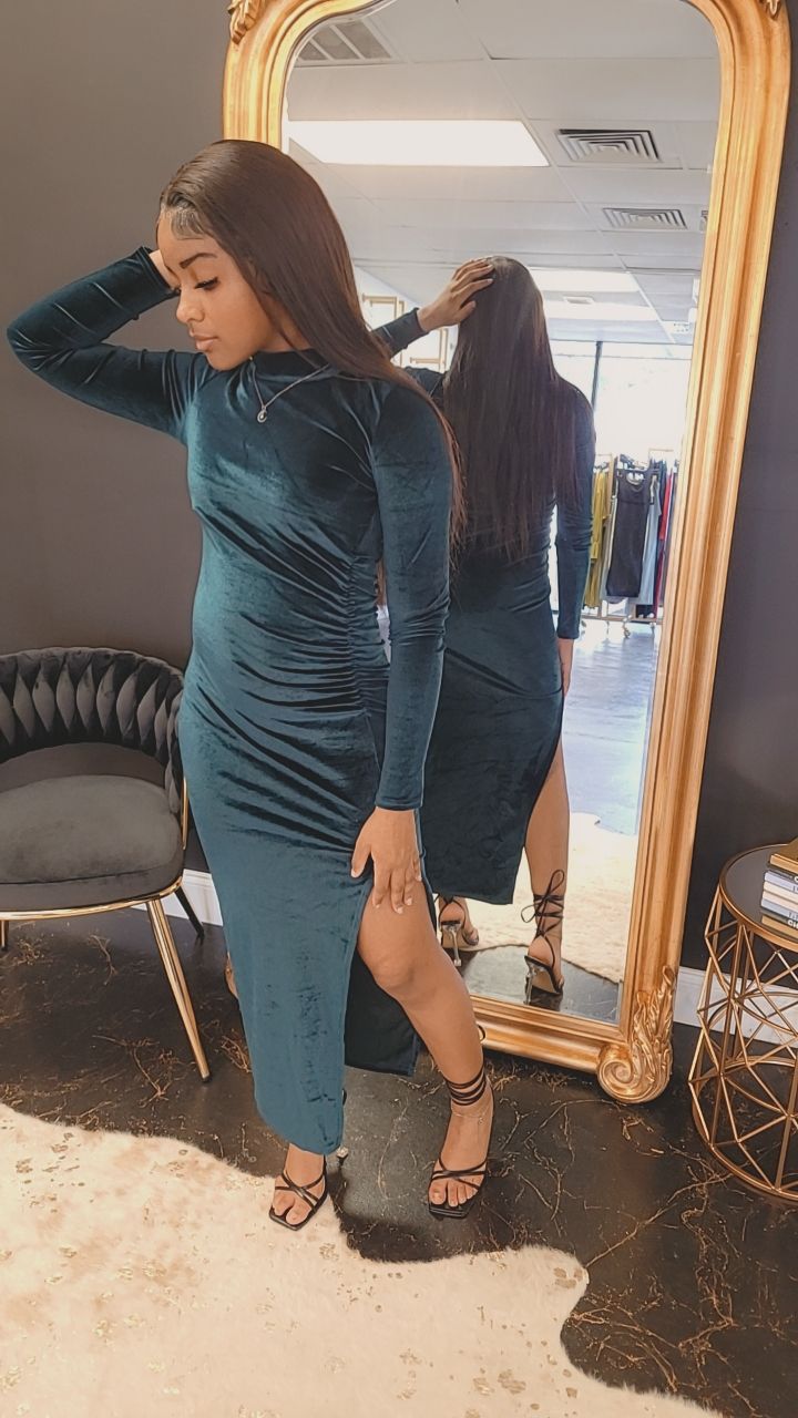 Blair Evening Dress (Green)