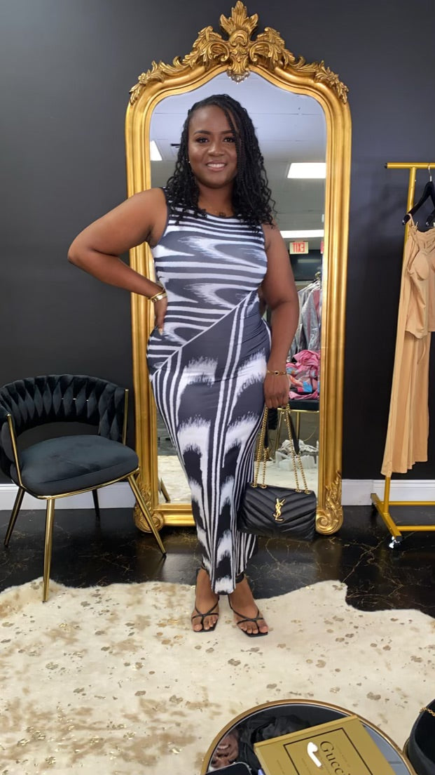 Black & White Dress