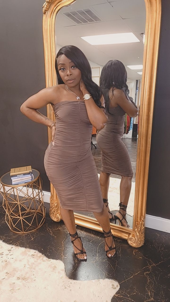 Bae Dress (Mocha)